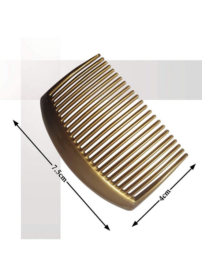 HP HIGH PROFILE Black Plastic Hair Comb Slide Hairpin Clip For Women And Girls - (Pack Of 4) - Image 4