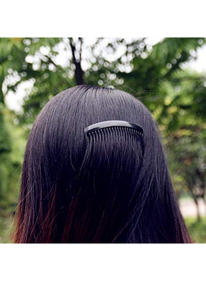 HP HIGH PROFILE Black Plastic Hair Comb Slide Hairpin Clip For Women And Girls - (Pack Of 4) - Image 2