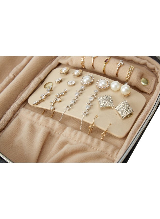 BAGSMART - BAGSMART Black Belle Jewelry Organizer - Image 1
