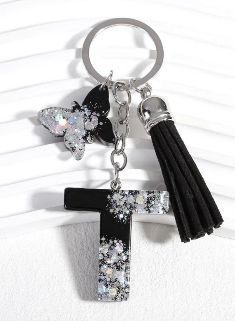 سلاسل مفاتيح مع تعليقة فراشة - Image 1