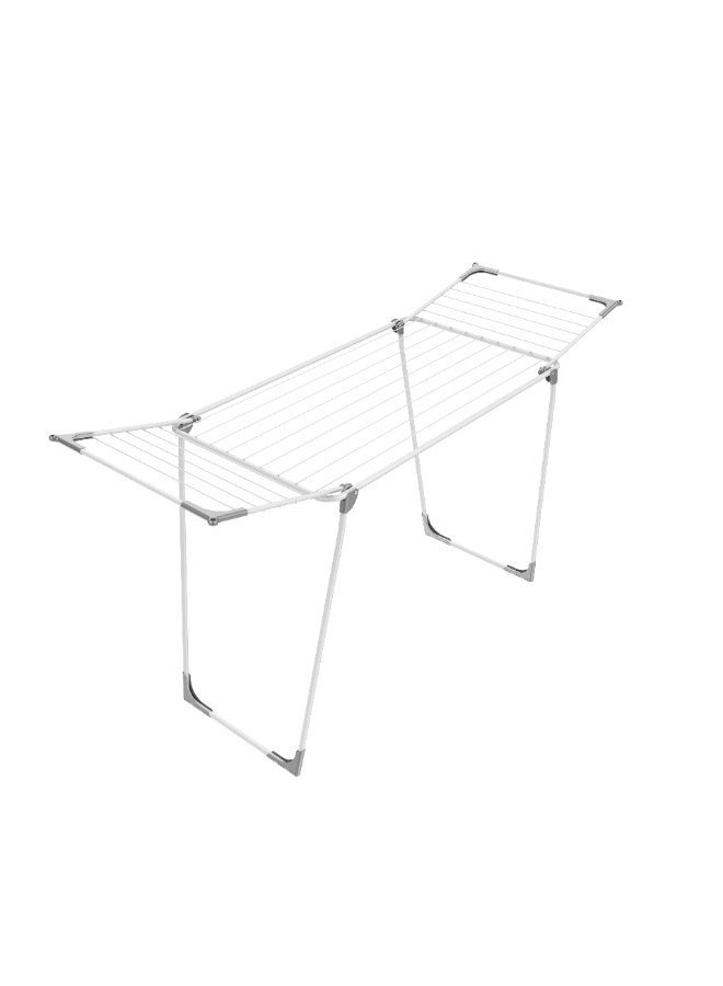 ليبيرتي حامل تجفيف ملابس قابل للطي من ليبرتي - حامل تجفيف ملابس فولاذي مجنح (الموديل 124401) - Image 1