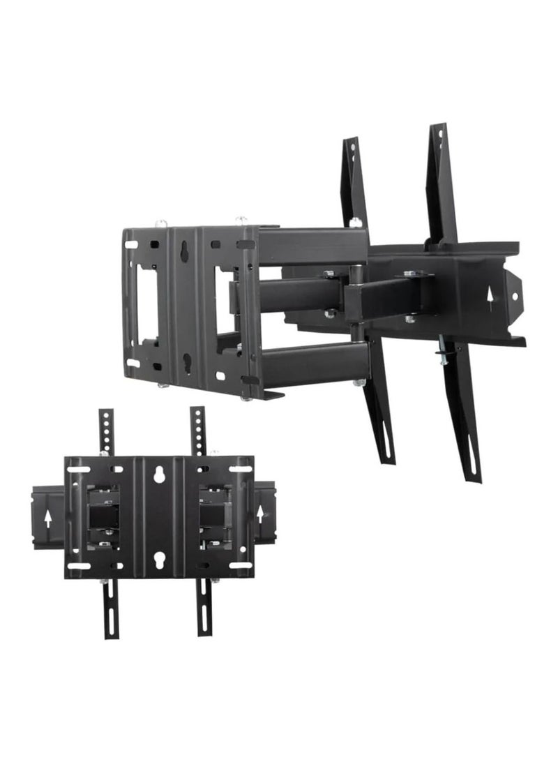 Vontech 39" to 65" LCD-VT 692 HC PRO movable screen holder adjustable 20° up & down wall-mounted tv stand expandable to fit 39" to 65" LCD & LED screens VESA 200x200/300x200/400x400 mm metal 120° swivel black. - Image 3