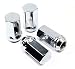Veritek Performance Set of 24 Veritek 14x15mm 175 Inch 45mm Overall Length 78 22mm Hex Duplex Chrome Acorn Lug Nuts for Cadillac Chevy Chevrolet Dodge GMC Nissan RAM Toyota Aftermarket Custom SUV Truck Wheels - Image 2
