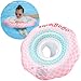 Swimbobo Inflatable Baby Swimming Float with Safety Seat Fun Swimming Pool Toys for Age 636 Months ToddlerPink Mermaid - Image 3
