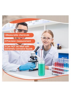 Y&D Dosing Container, 2 Pcs MEK Adjustable Volume Dispensing Bottle, 500ml Plastic Bottle with Measure for Home Classroom Lab  - Image 3