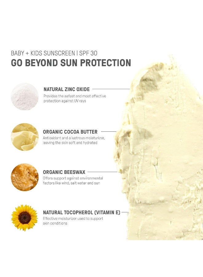 Raw Elements Baby & Kids SPF 30 Organic Sunscreen Stick, Non-Nano Zinc Oxide, Reef-Safe, Cruelty-Free, Gluten & Nut Free, Zero Waste Tube, Travel Sunblock 1.0 oz - Image 4