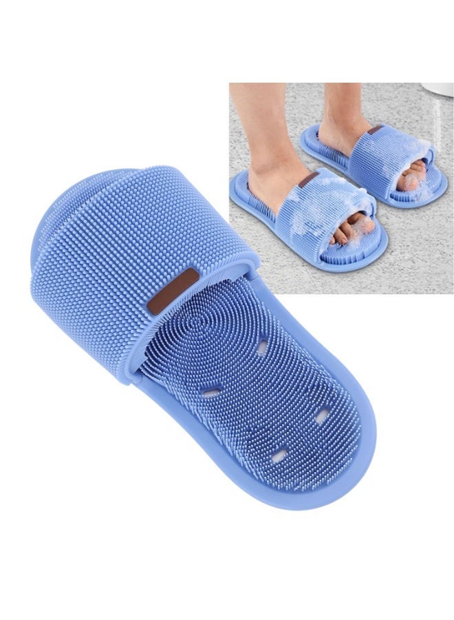 فرشاة تنظيف القدمين للاستحمام، مصنوعة من السيليكون، توفر تنظيفًا عميقًا ورغوة غنية، مانعة للانزلاق، مزودة بكوب شفط، مثالية للاستخدام في حمام القدمين أو كجهاز تدليك. - Image 5