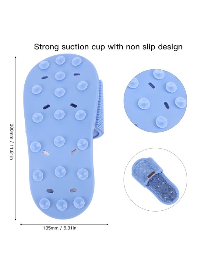 فرشاة تنظيف القدمين للاستحمام، مصنوعة من السيليكون، توفر تنظيفًا عميقًا ورغوة غنية، مانعة للانزلاق، مزودة بكوب شفط، مثالية للاستخدام في حمام القدمين أو كجهاز تدليك. - Image 4