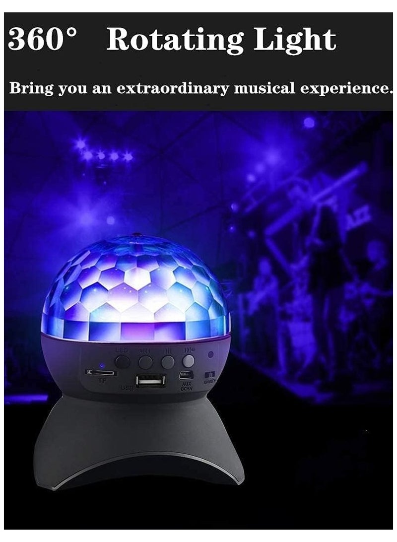 عام Disco Ball House Party Sync Light Show Speakers, DJ Stage Lighting Wireless Bluetooth Projector - Image 3