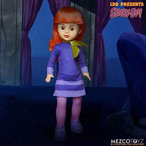 Mezco دمية ليفينغ ديد بطول 10 إنش من ميزكو تويز - سكوبي دو ومؤسسة الغموض | دافني - Image 3