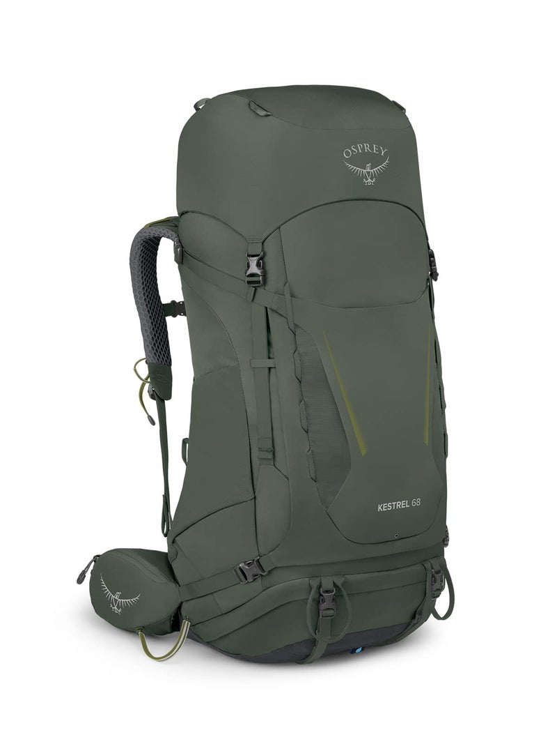 Osprey Kestrel 68 Mens Backpacking Backpack Bonsai Green S/M - Image 1