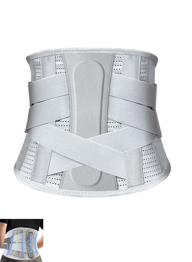 Bukela Women's Back Brace for Lumbar Support , Lower Back Pain Relief Adjustable Belt for Sciatica, Herniated Disc Scoliosis & Home Housework - Mother's Day Gift for Mom,wife, Grandma L - Image 2