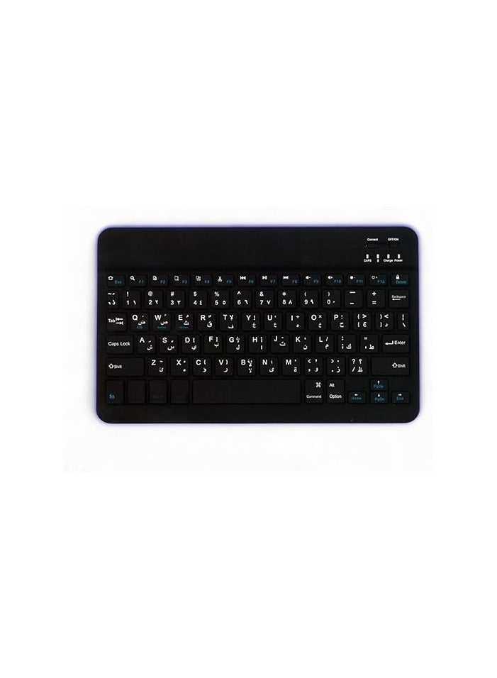 RGB Backlit Silent Keyboard with USB Connection and Spill-Resistant Design – Black - Image 1