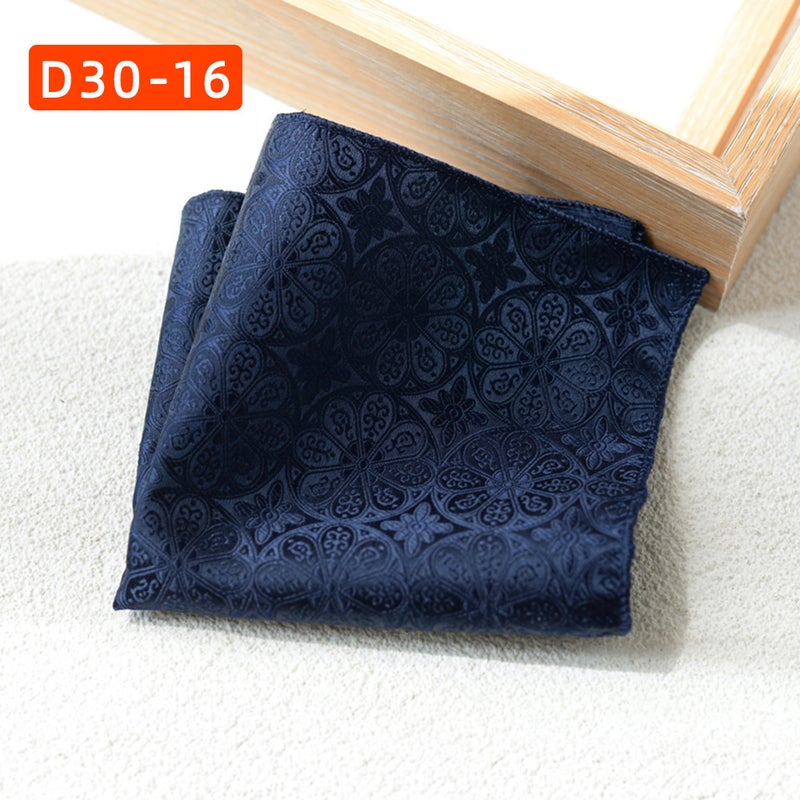 Vintage Elegant Pocket Square British Style Men'S Suit Pocket Decorative Handkerchief Party Dress Pocket Square Trend - Image 1