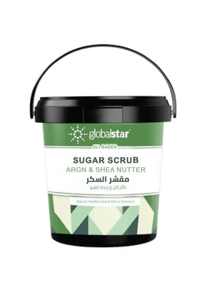 globalstar Oil Sugar Scrub with Argan and Shea 600 ml  - Image 1