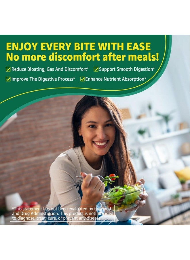 EnvyCure Digestive Enzymes Gummies for Women & Men, Multi-Enzymes with 90Billion CFU Probiotics and Prebiotics & Postbiotic, Vegetable & Fruit Fiber Blend, Super Enzymes for Digestive & Gut Health,Immune,60Cts - Image 3