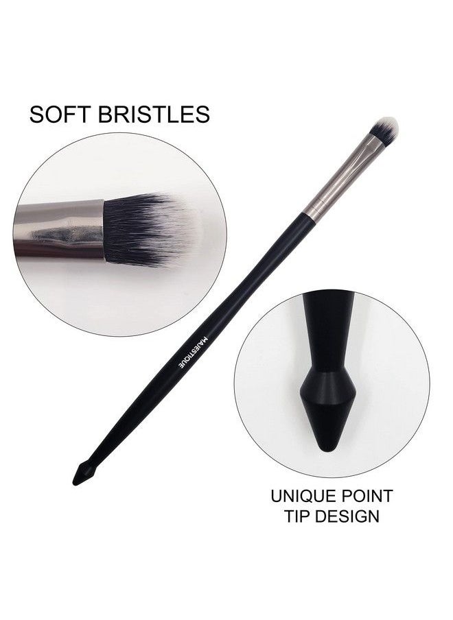 MAJESTIQUE Eyeshadow Brush Professional Eyeshadow Brush Eyeshadow Applicator Soft Makeup For Softens Dramatic Edges & Fine Lines Fc45  - Image 5