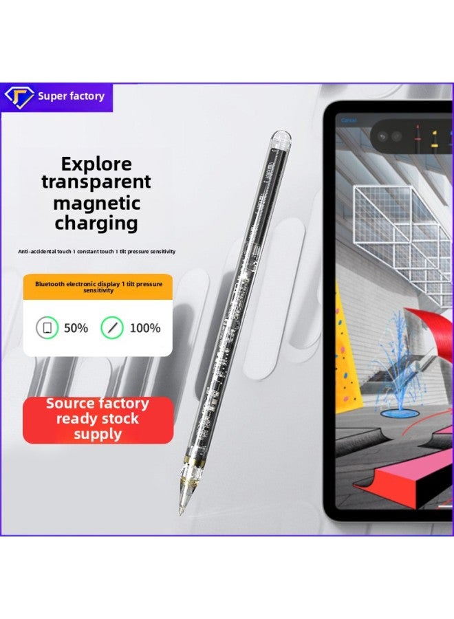 Active Transparent Magnetic Charging For AppleCapacitance Pen For ApplePencil For IPad Special Painting Touch Screen Pen-Color:3Pro-KC 【capacitive Screen Universal + Type-C Fast Charging】】  - Image 5