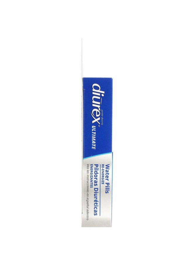 Diurex - Ultimate Re-Energizing Water Pills - Maximum Strength Diuretic - Relieve Water Bloat - 60 Count - Image 1