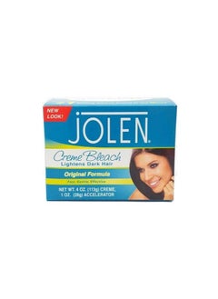 jOLEN Jolen 4 Ounce Creme Bleach Regular Lightens Excess Dark Hair (118ml)  - Image 1