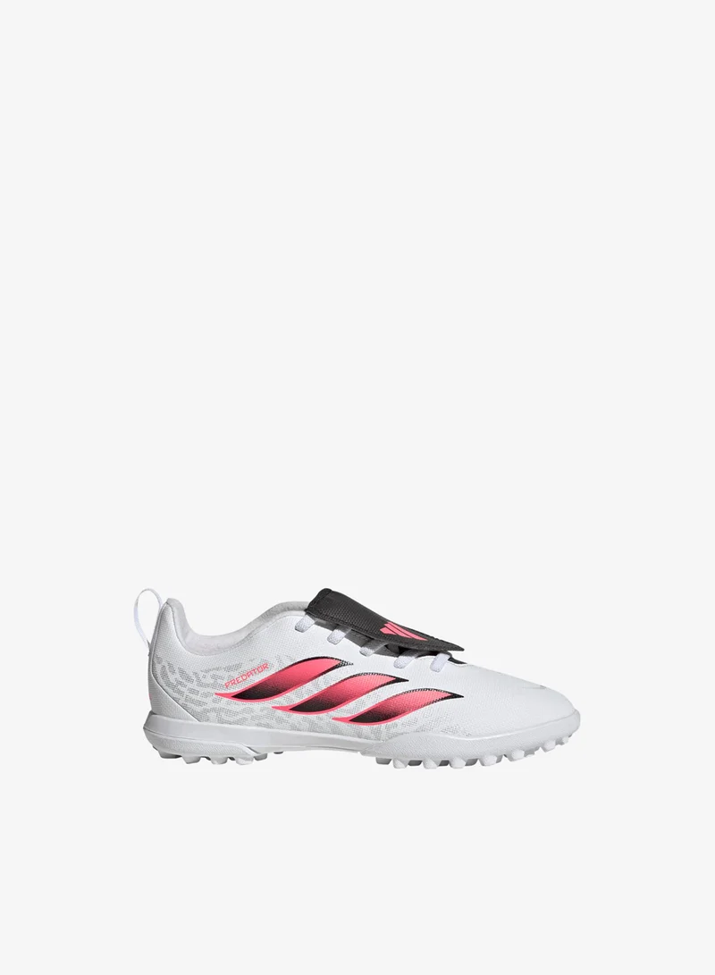 Adidas Predator Club Fold-Over Tongue Elastic Laces Turf Football Boots Kids