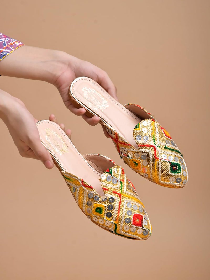 Shoetopia Women Mules - Image 2