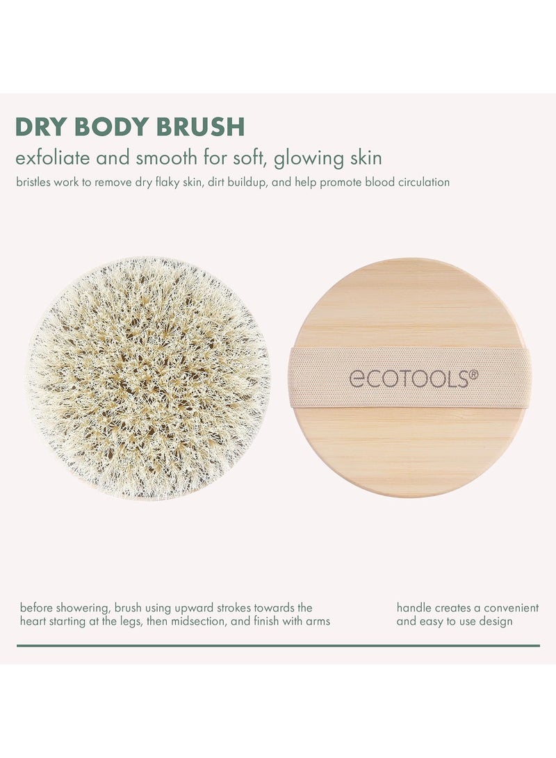 Ecotools Dry Body Brush for Smooth Skin 1 Count - Image 2