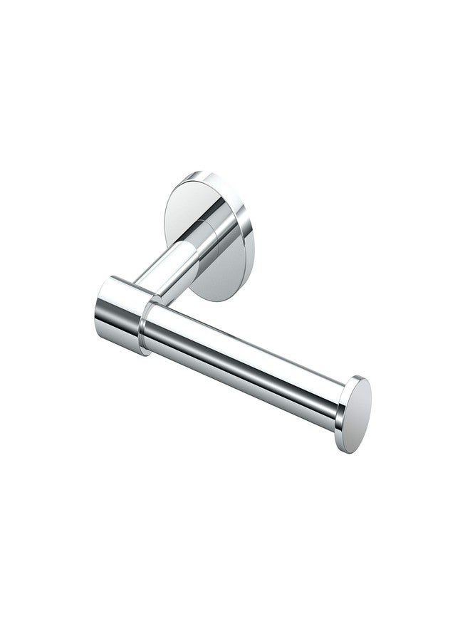 Gatco 4663 Reveal Euro Toilet Paper Holder, Chrome | Wall Mounted 7.13" W Euro Style Toilet Tissue Holder for Bathroom - Image 1