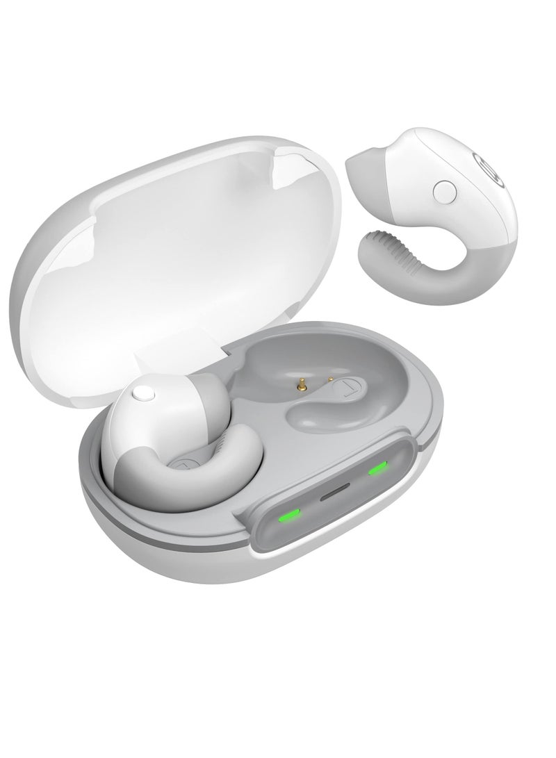 Excefore Bluetooth Headphones, Open Ear Bluetooth 5.3 Headphones, Wireless Earbuds with Earhooks, ENC Noise-Cancellation, 30H Playtime, Built-in Mic, Waterproof Headphones for Sport Running - Image 1