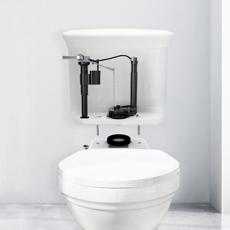 RT 3-Inch Toilet Flapper Valve Adjustable Flush Volume Toilet Repair Kit for 2-piece Toilet A21026 - Image 5
