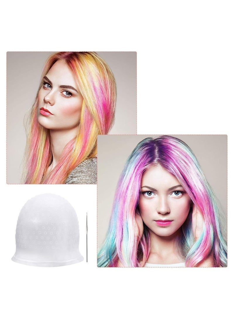 Renewable and washable silicone hair dye bonnet - comfortable size for all ages - Image 5