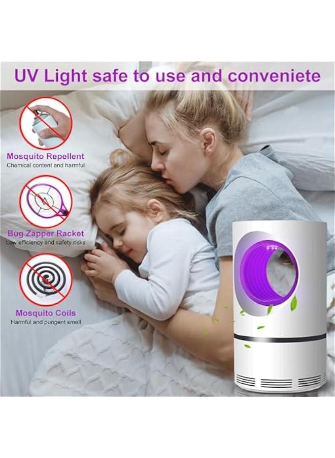 ماركة غير محددة Anti-Mosquito Lamp, UV Electric Fly Killer, USB Electric Mosquito Killer for Outdoor, Indoor, 360° Electric Mosquito Lamp for Bedroom, Home, Kitchen, Terrace, Garden  - Image 2