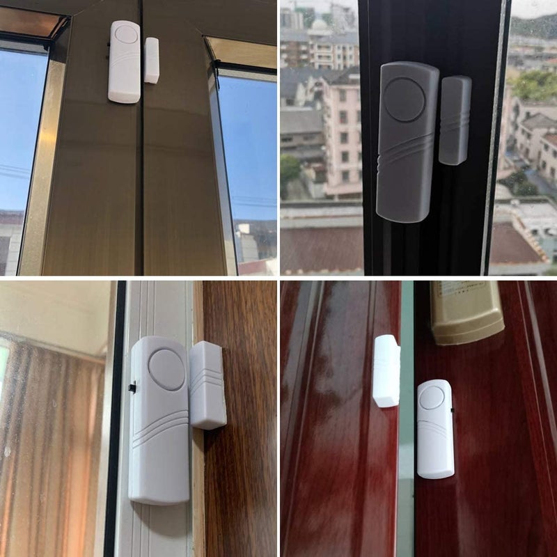 Audavibe Audavibe AntiTheft DoorWindow Alarm Magnetic Wireless Sensor Alarm for Home Security System Pool Door Alarm for Kids Safety Toddler Door Open Alarm Sensor Siren 1  - Image 5