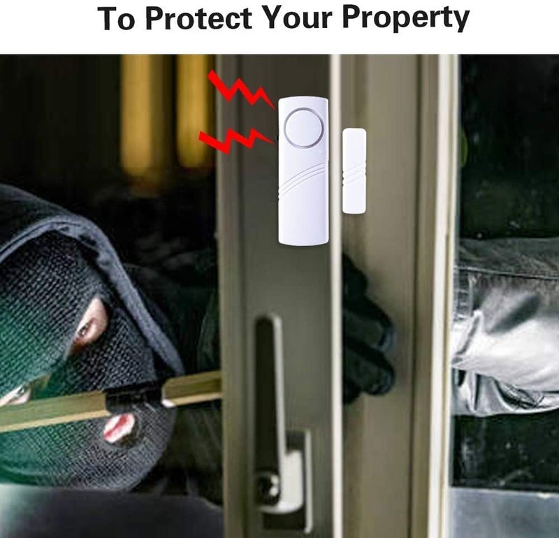 Audavibe Audavibe AntiTheft DoorWindow Alarm Magnetic Wireless Sensor Alarm for Home Security System Pool Door Alarm for Kids Safety Toddler Door Open Alarm Sensor Siren 1  - Image 3