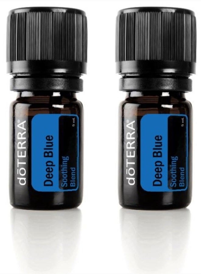 doTERRA Deep Blue Essential Oil Soothing Blend 5 ml (2 Pack) - Image 1