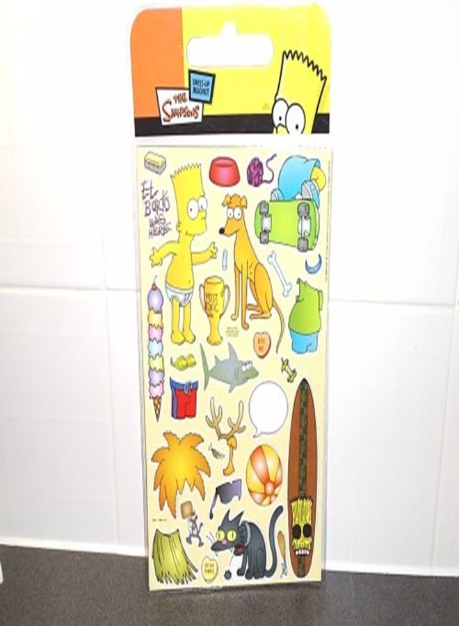 The Simpsons Bart Dress Up Magnet Set 