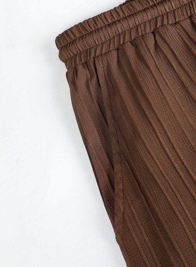 Take Two Solid Short Sleeve Shirt and Pants Co-Ords by Styli  - Image 4