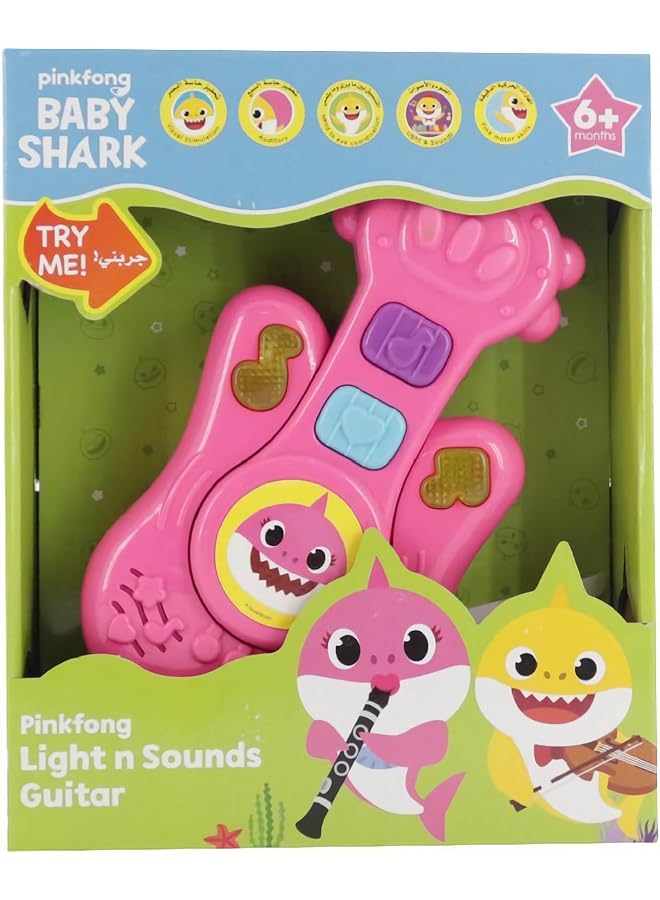Pinkfong Light And Sounds Guitar - Image 1