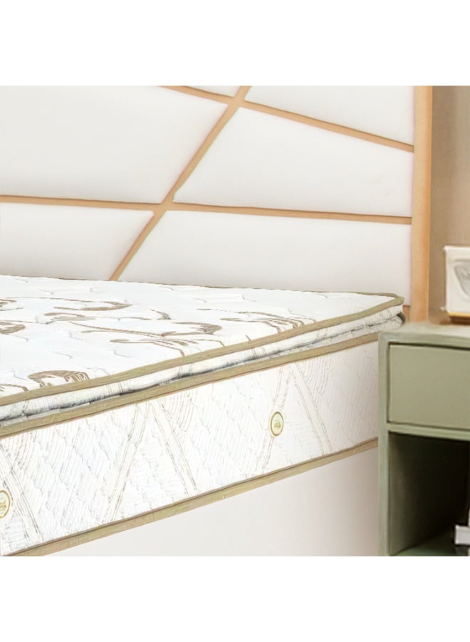 باك كير مرتبة باك كير ريم طبية مع نوابض منفصلة، إسفنج HR عالي المرونة، راحة متوسطة الصلابة، قماش مهوّى وبارد، غطاء مضاد للبكتيريا، لدعم العمود الفقري وآلام الظهر ونوم عميق – 200x180 سم - Image 3