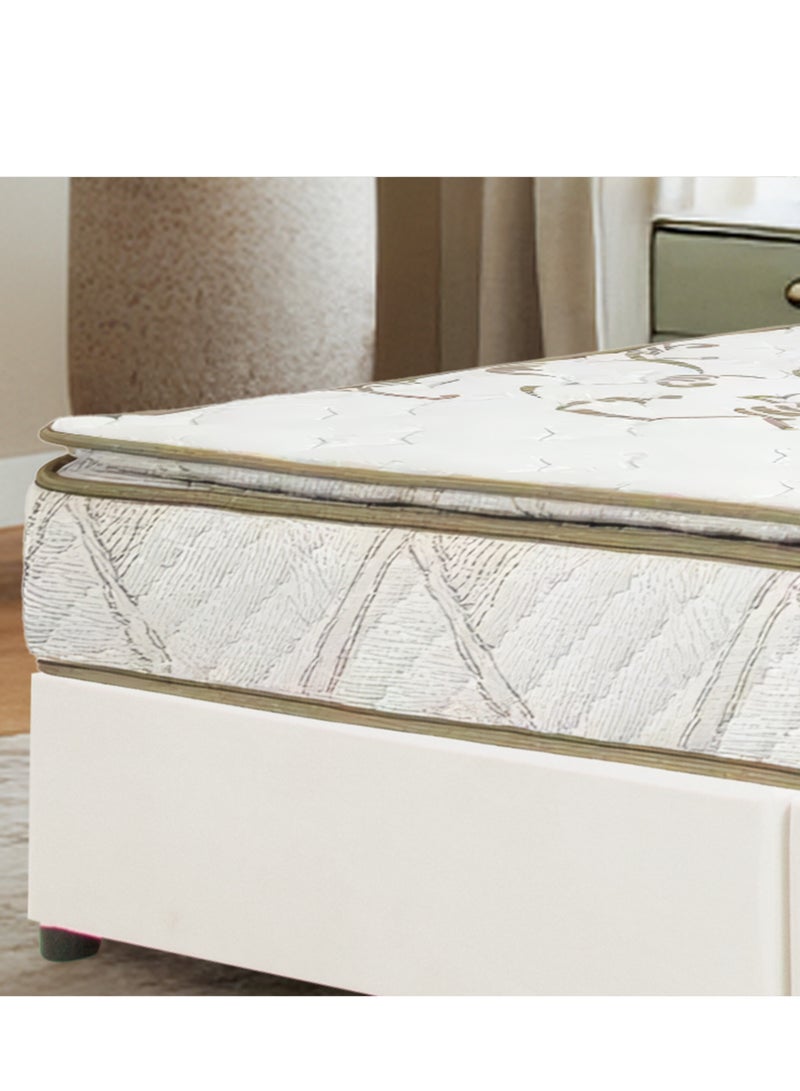 باك كير مرتبة باك كير ريم طبية مع نوابض منفصلة، إسفنج HR عالي المرونة، راحة متوسطة الصلابة، قماش مهوّى وبارد، غطاء مضاد للبكتيريا، لدعم العمود الفقري وآلام الظهر ونوم عميق – 200x180 سم - Image 4