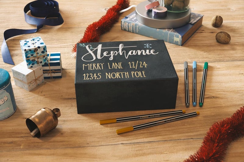 STABILO Metallic Premium Felt Tip Pen Pen 68 Metallic - Wallet of 8 - Assorted Colors - Image 2