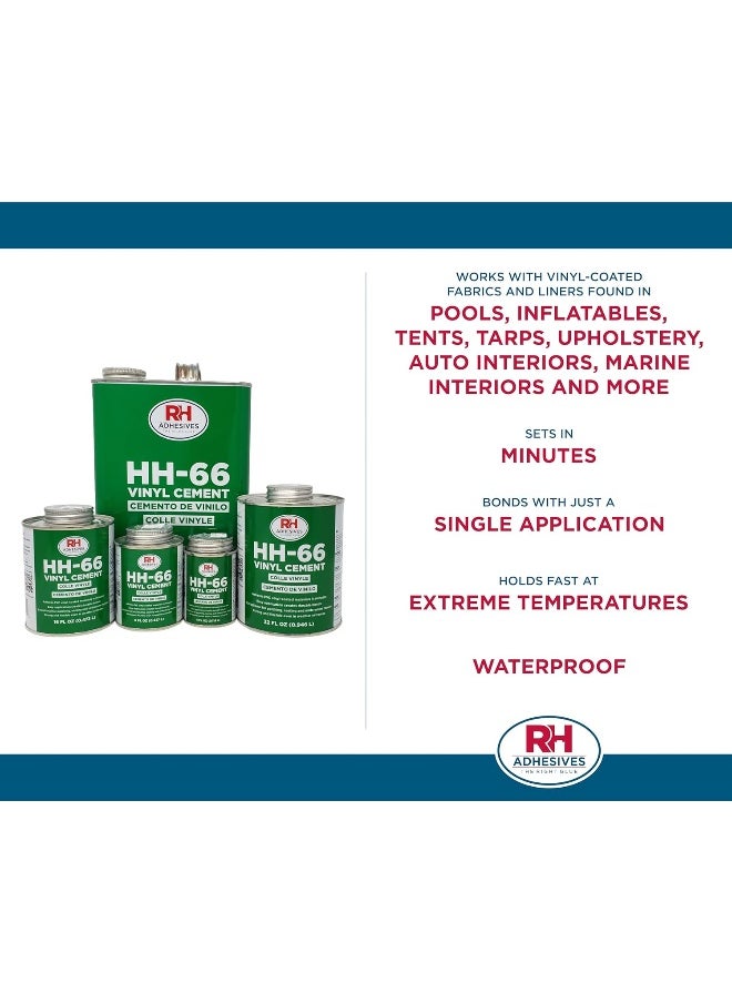 Generic - Hh-66 Pvc Vinyl Cement With Brush 16 Ounce - Image 1