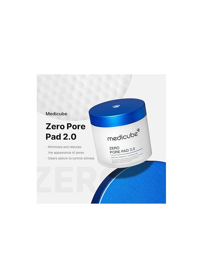 Medicube - Medicube Zero Pore Pad 2.0 | 70 sheets | AHA+BHA pore + acne care | Gentle exfoliating & peeling | No sulfates & parabens - Image 1