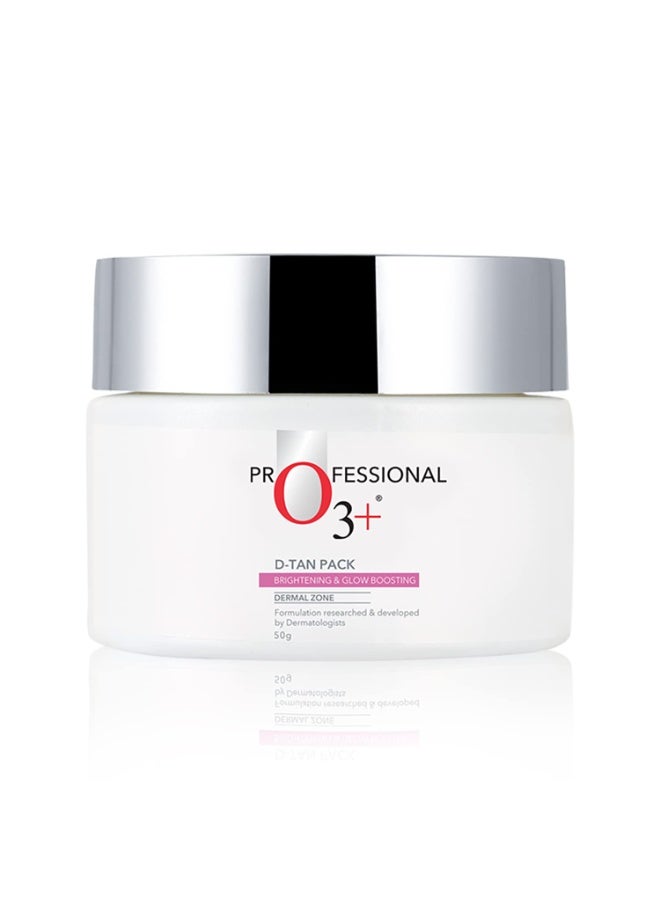 O3+ D-TAN Pack for Instant Tan Removal & Sun Damage Protection Infused with Mint and Eucalyptus Oil Ideal for All Skin Types - Image 1