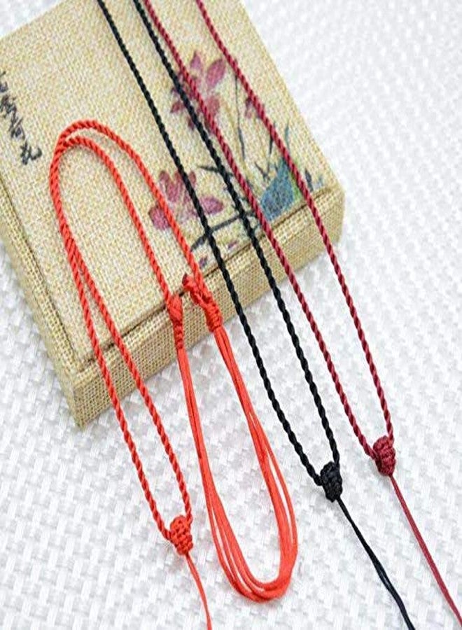 Pamir Tong 1.5mm Nylon Satin Cord for Jewelry Making 300 Yards Satin Rattail Silk Cord-Assortment Friendship Bracelet Cords-Beading Thread String for Lanyard-Bracelet-Necklace-DIY Crafts - Image 5