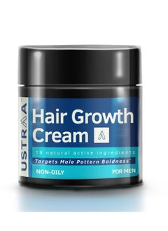 Ustraa USTRAA Hair Growth Cream with Onion Extract Blackseed Oil Boosts hair growth Prevents hair fall 100g  - Image 1