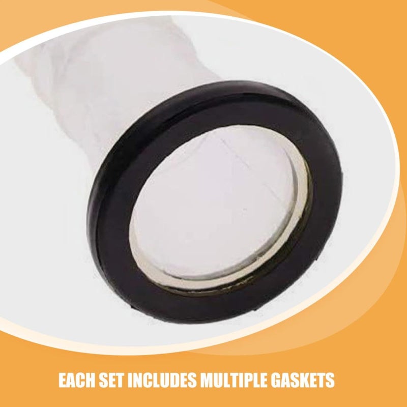 Rubber Can Spout Gaskets O Ring Seals 10pcs Fuel Tank Cap Replacement For Car Truck - Image 4
