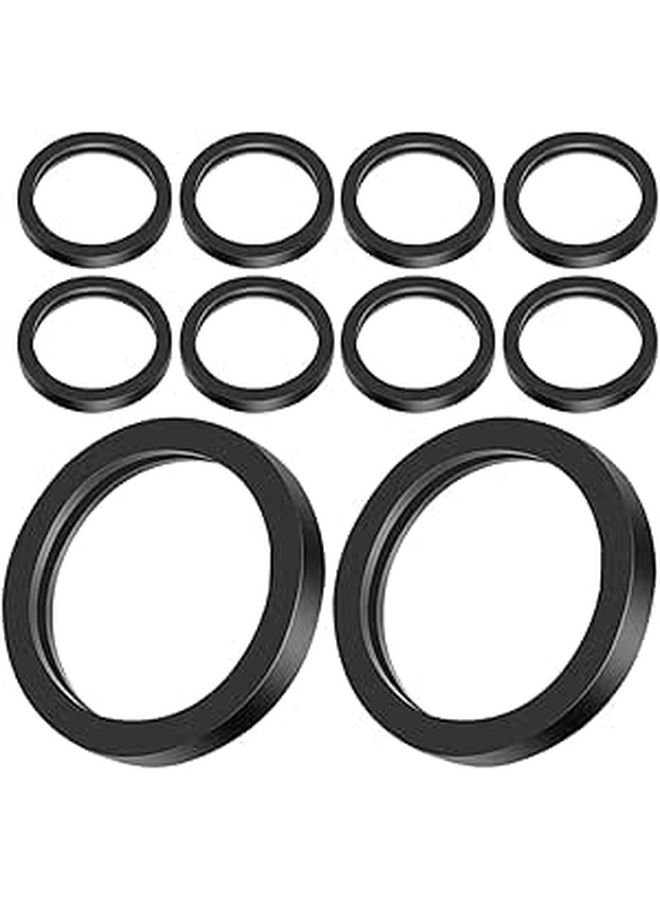 Rubber Can Spout Gaskets O Ring Seals 10pcs Fuel Tank Cap Replacement For Car Truck - Image 1
