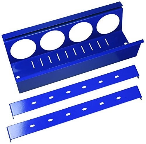 Wall Control Pegboard Spray Can Holder Bracket and Aerosol Can Organizer for Wall Control Pegboard and Slotted Tool Board - Blue - Image 2