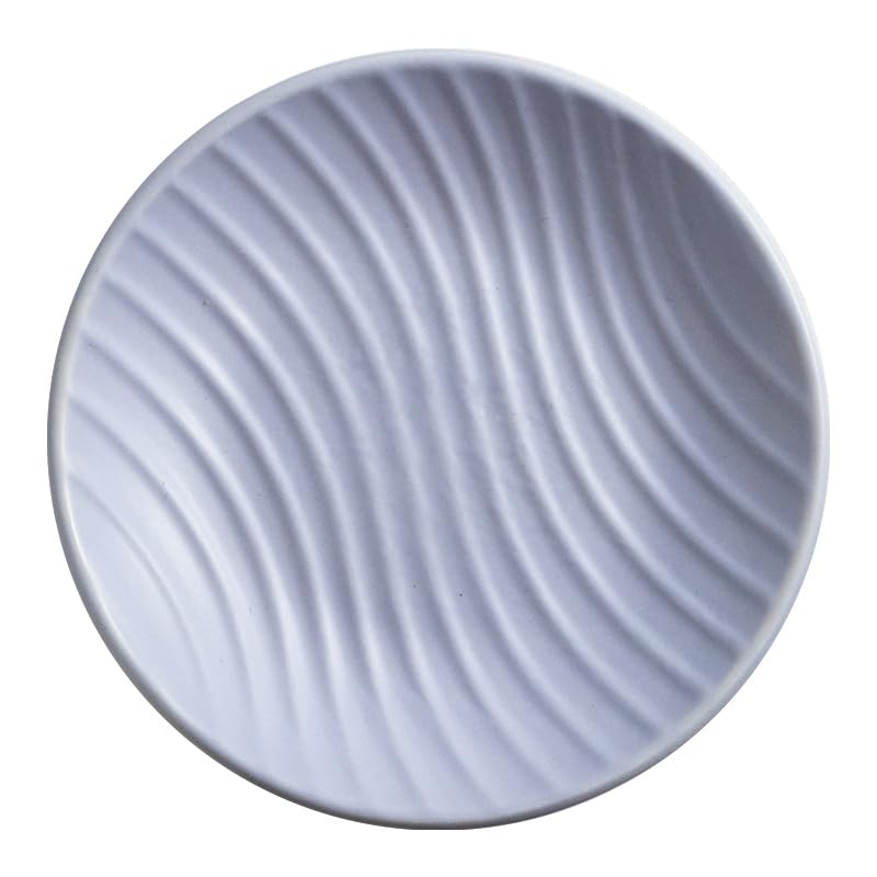 FabSeasons Round Soap Dish Holder- Modern Ceramic Hand Soap Holder, Bar Soap Holder, Soap Tray, Soap Saver for Bathroom, Kitchen Sink, Shower, Countertop, Easy to Clean - Image 1